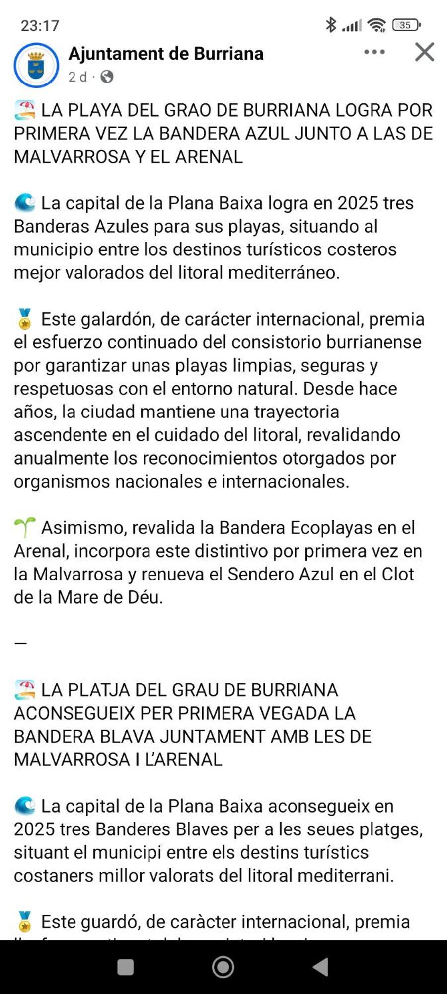 Apartamento Sunshine Grao Burriana Buitenkant foto
